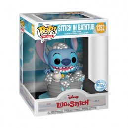 Figur Funko Pop Deluxe Lilo et Stitch Stitch in Bathtub Limited Edition Geneva Store Switzerland