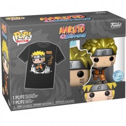 Figuren Funko Pop Metallisch und T-shirt Naruto Running Limitierte Auflage Genf Shop Schweiz