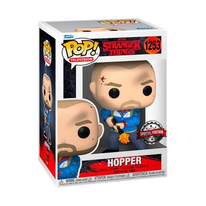 Figur Funko Pop Stranger Things Hopper Limited Edition Geneva Store Switzerland