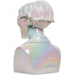 Figurine Kidrobot Andy Warhol 30 cm Buste Andy Warhol Edition Iridescente Boutique Geneve Suisse