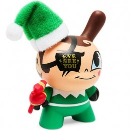 Figur Kidrobot Dunny 3 inch Holiday 2023 Go Elf Yourself Nice Edition Geneva Store Switzerland