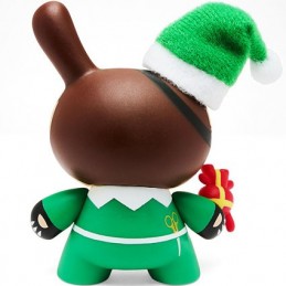 Figurine Kidrobot Dunny 7 cm Holiday 2023 Go Elf Yourself Nice Edition Boutique Geneve Suisse