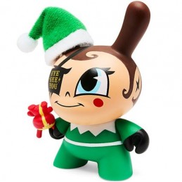 Figurine Kidrobot Dunny 7 cm Holiday 2023 Go Elf Yourself Nice Edition Boutique Geneve Suisse