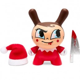 Figurine Kidrobot Dunny 7 cm Holiday 2023 Go Elf Yourself Evil Edition Boutique Geneve Suisse