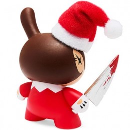 Figur Kidrobot Dunny 3 inch Holiday 2023 Go Elf Yourself Evil Edition Geneva Store Switzerland