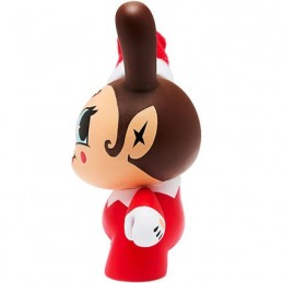 Figur Kidrobot Dunny 3 inch Holiday 2023 Go Elf Yourself Evil Edition Geneva Store Switzerland