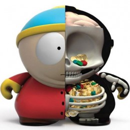 Figur Kidrobot 20 cm South Park Treasure Cartman Anatomy Art Geneva Store Switzerland