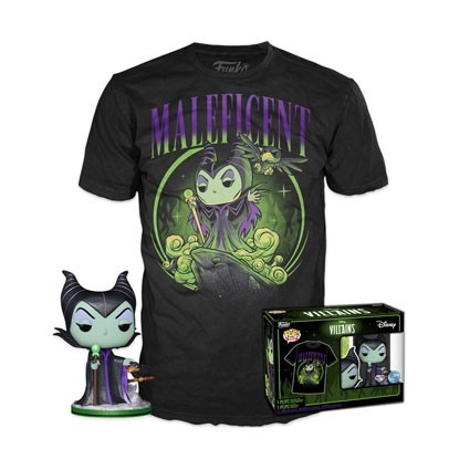 Figur Funko Pop Diamond and T-shirt Disney Villains Maleficent Limited Edition Geneva Store Switzerland