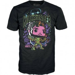 Figur Funko Pop and T-shirt Blacklight What If…? Killmonger Limited Edition Geneva Store Switzerland