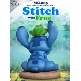 Figuren Beast Kingdom Lilo et Stitch Disney 100. Statuette Master Craft Stitch mit Frosch 34 cm Genf Shop Schweiz