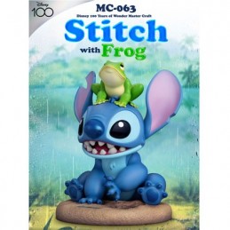 Figuren Beast Kingdom Lilo et Stitch Disney 100. Statuette Master Craft Stitch mit Frosch 34 cm Genf Shop Schweiz