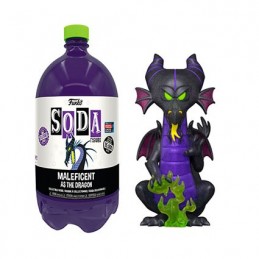 Figur Funko 20 cm Funko Vinyl Soda 3L NYCC 2022 Diamond Disney Maleficent as Dragon with Flame Chase Limited Geneva Store Swi...