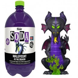 Figur Funko 20 cm Funko Vinyl Soda 3L NYCC 2022 Diamond Disney Maleficent as Dragon with Flame Chase Limited Geneva Store Swi...