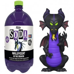 Figur Funko Funko Vinyl Soda 20 cm - 3L NYCC 2022 Disney Maleficent as Dragon Limited Edition Geneva Store Switzerland