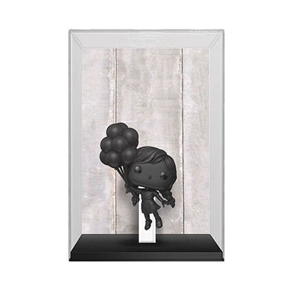 Figur Funko Pop Art Cover Flying Balloon Girl by Banksy with Hard Acrylic Protector Geneva Store Switzerland