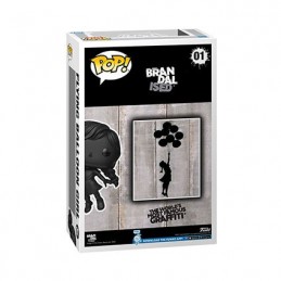 Figur Funko Pop Art Cover Flying Balloon Girl by Banksy with Hard Acrylic Protector Geneva Store Switzerland