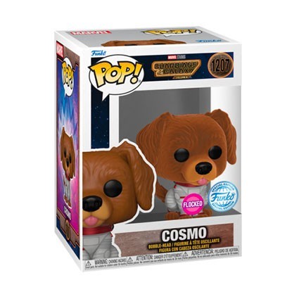 Figur Funko Pop Flocked Guardians of the Galaxy Vol. 3 Cosmo Limited Edition Geneva Store Switzerland