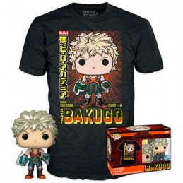 Figurine Funko Pop Métallique et T-shirt My Hero Academia Katsuki Bakugo Edition Limitée Boutique Geneve Suisse