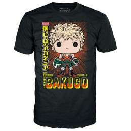 Figur Funko T-shirt My Hero Academia Katsuki Bakugo Limited Edition Geneva Store Switzerland