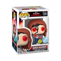 Figurine Funko Pop Phosphorescent Doctor Strange 2 Wanda Maximoff Edition Limitée Boutique Geneve Suisse