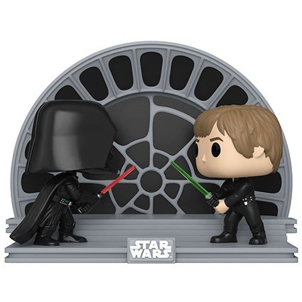 Figurine Funko Pop Moment Star Wars Le Retour du Jedi 40ème Anniversaire Luke Skywalker vs Darth Vader Boutique Geneve Suisse