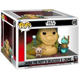 Figurine Funko Pop Star Wars Le Retour du Jedi 40ème Anniversaire Jabba The Hut avec Salacious B Crumb Boutique Geneve Suisse