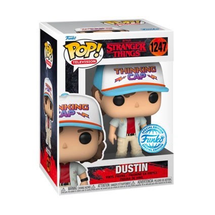 Figur Funko Pop Stranger Things Dustin with Dragon Shirt Limited Edition Geneva Store Switzerland