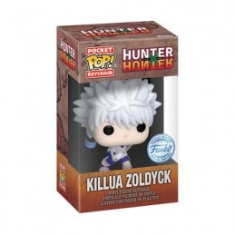 Figur Funko Pop Pocket Keychains Hunter x Hunter Killua Zoldyck with Yoyo Limited Edition Geneva Store Switzerland