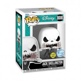 Figur Funko Pop Glow in the Dark and T-shirt Nightmare Before Christmas Jack Skellington Limited Edition Geneva Store Switzer...