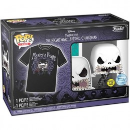 Figuren Funko Pop Phosphoreszierend und T-shirt Nightmare Before Christmas Jack Skellington Limitierte Auflage Genf Shop Schweiz