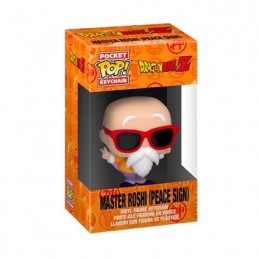 Figur Funko Pop Pocket Keychain Dragon Ball Z Master Roshi Peace Sign Geneva Store Switzerland