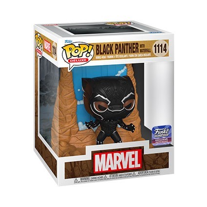 Figuren Funko Pop Deluxe Black Panther with Waterfall Limitierte Auflage Genf Shop Schweiz