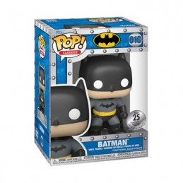 Figuren Funko Pop Batman mit Pin und Münze Alluminium Box Funko 25. Geburtstag Limitierte Auflage Genf Shop Schweiz