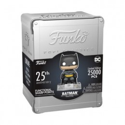 Figuren Funko Pop Batman mit Pin und Münze Alluminium Box Funko 25. Geburtstag Limitierte Auflage Genf Shop Schweiz