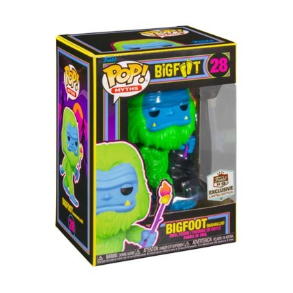 Figur Funko Pop Blacklight Myths Bigfoot with Marshmallow Limited Edition Geneva Store Switzerland