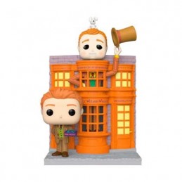 Figur Funko Pop Deluxe Harry Potter Fred Weasley with Weasleys Wizard Wheezes Diagon Alley Diorama Geneva Store Switzerland