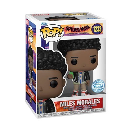 Figurine Funko Pop Spider-Man Across the Spider-Verse Miles Morales Edition Limitée Boutique Geneve Suisse