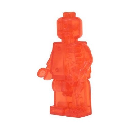 Figur Mighty Jaxx Lego Rainbow Micro Anatomic Red by Jason Freeny (No box) Geneva Store Switzerland