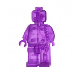 Figur Mighty Jaxx Lego Rainbow Micro Anatomic Purple by Jason Freeny (No box) Geneva Store Switzerland