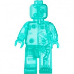 Figur Mighty Jaxx Lego Rainbow Micro Anatomic Turquoise by Jason Freeny (No box) Geneva Store Switzerland