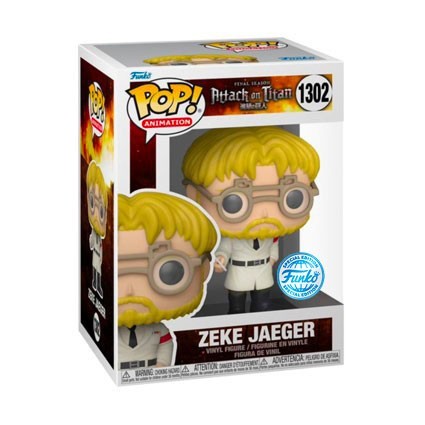 Figur Funko Pop Attack on Titan Zeke Jaeger Limited Edition Geneva Store Switzerland