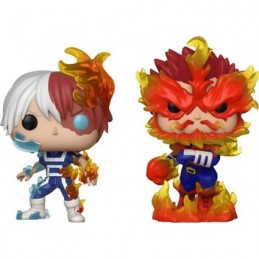 Figurine Funko Pop My Hero Academia Endeavor et Todoroki 2-Pack Edition Limitée Boutique Geneve Suisse