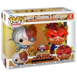 Figur Funko Pop My Hero Academia Endeavor and Todoroki 2-Pack Limited Edition Geneva Store Switzerland