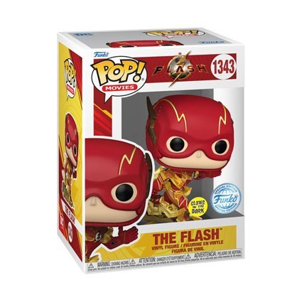 Figurine Funko Pop Phosphorescent The Flash 2023 Edition Limitée Boutique Geneve Suisse