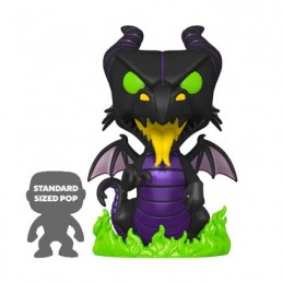 Figurine Funko Pop 25 cm Phosphorescent la Belle au Bois Dormant Maleficent Dragon Edition Limitée Boutique Geneve Suisse