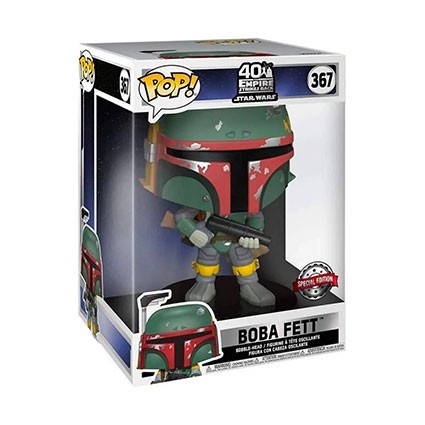 Figur Funko Pop 10 inch Star Wars Boba Fett Limited Edition Geneva Store Switzerland