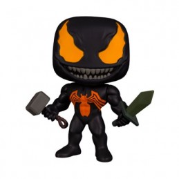 Figurine Funko Pop Phosphorescent Venom avec Mjolnir et Epée Edition Limitée Boutique Geneve Suisse