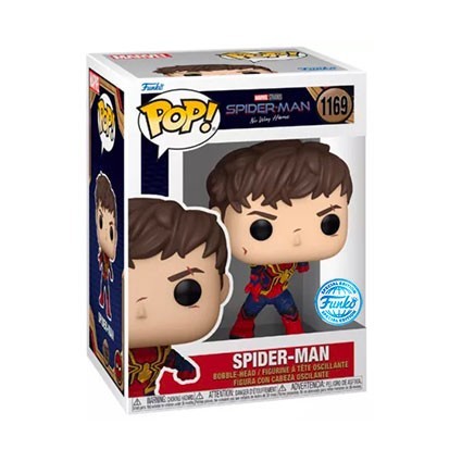 Figuren Funko Pop Spider-Man No Way Home Spider-Man ohne Maske Limitierte Auflage Genf Shop Schweiz