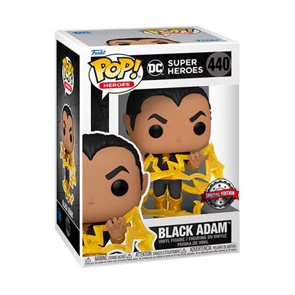 Figur Funko Pop Black Adam Classic Black Adam Limited Edition Geneva Store Switzerland