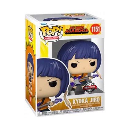 Figur Funko Pop My Hero Academia Kyoka Jiro with Guitar Limited Edition Geneva Store Switzerland